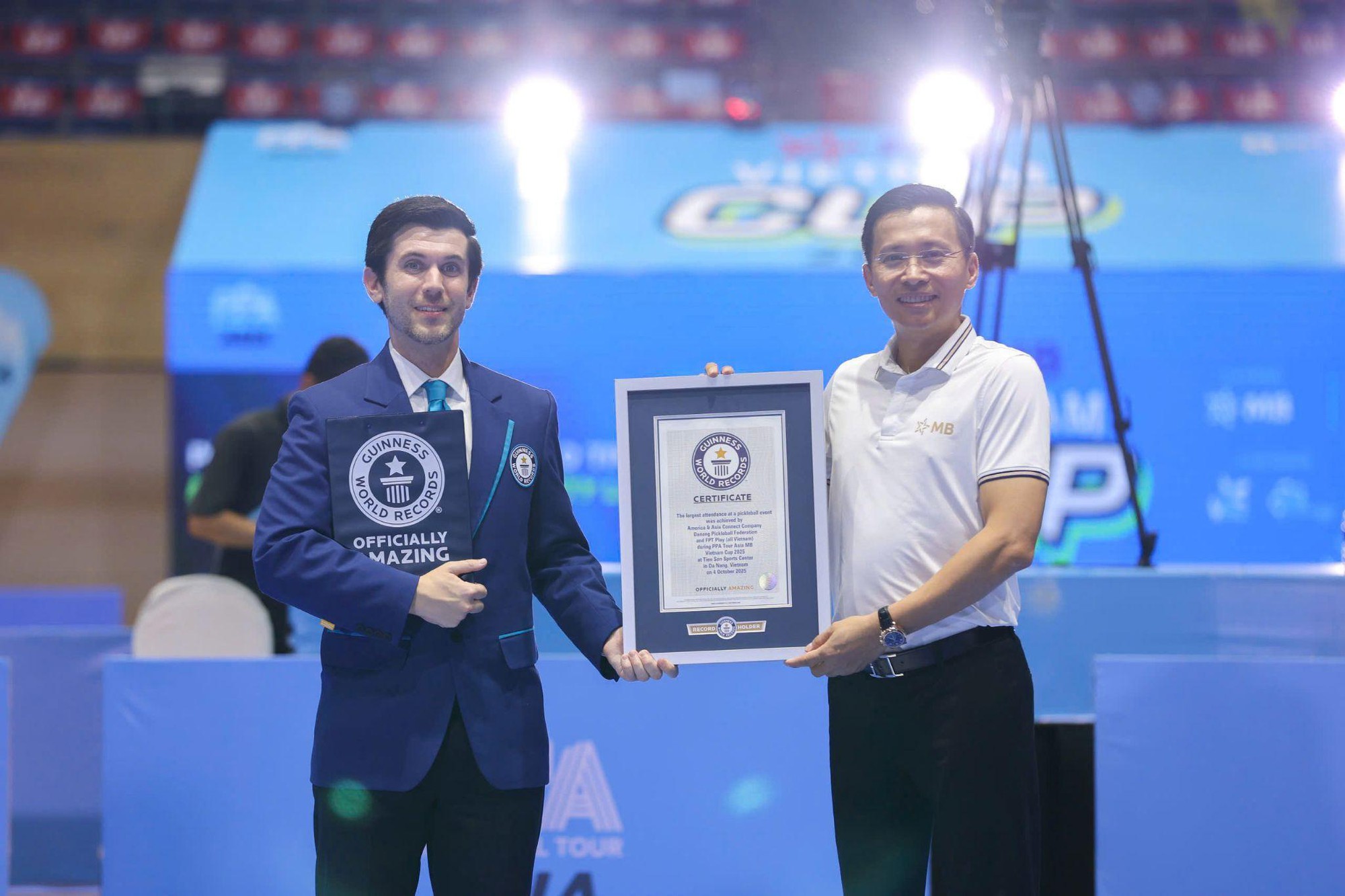 Việt Nam ghi danh trên bản đồ kỷ lục Guinness Thế giới với PPA Tour Asia - MB Vietnam Cup 2025- Ảnh 2.