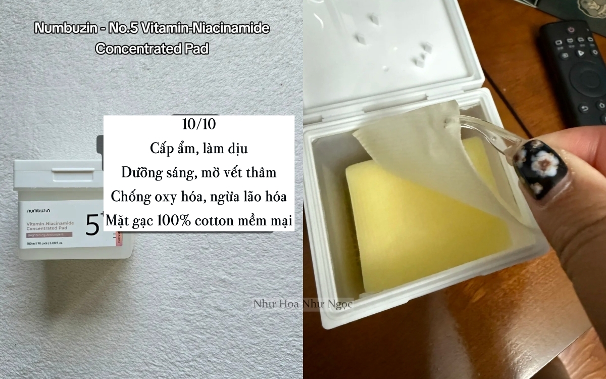 Chấm điểm 6 loại toner pad hot nhất mạng xã hội, loại nào thực sự đáng tiền?- Ảnh 7. Chấm điểm 6 loại toner pad hot nhất mạng xã hội, loại nào thực sự đáng tiền?- Ảnh 7.