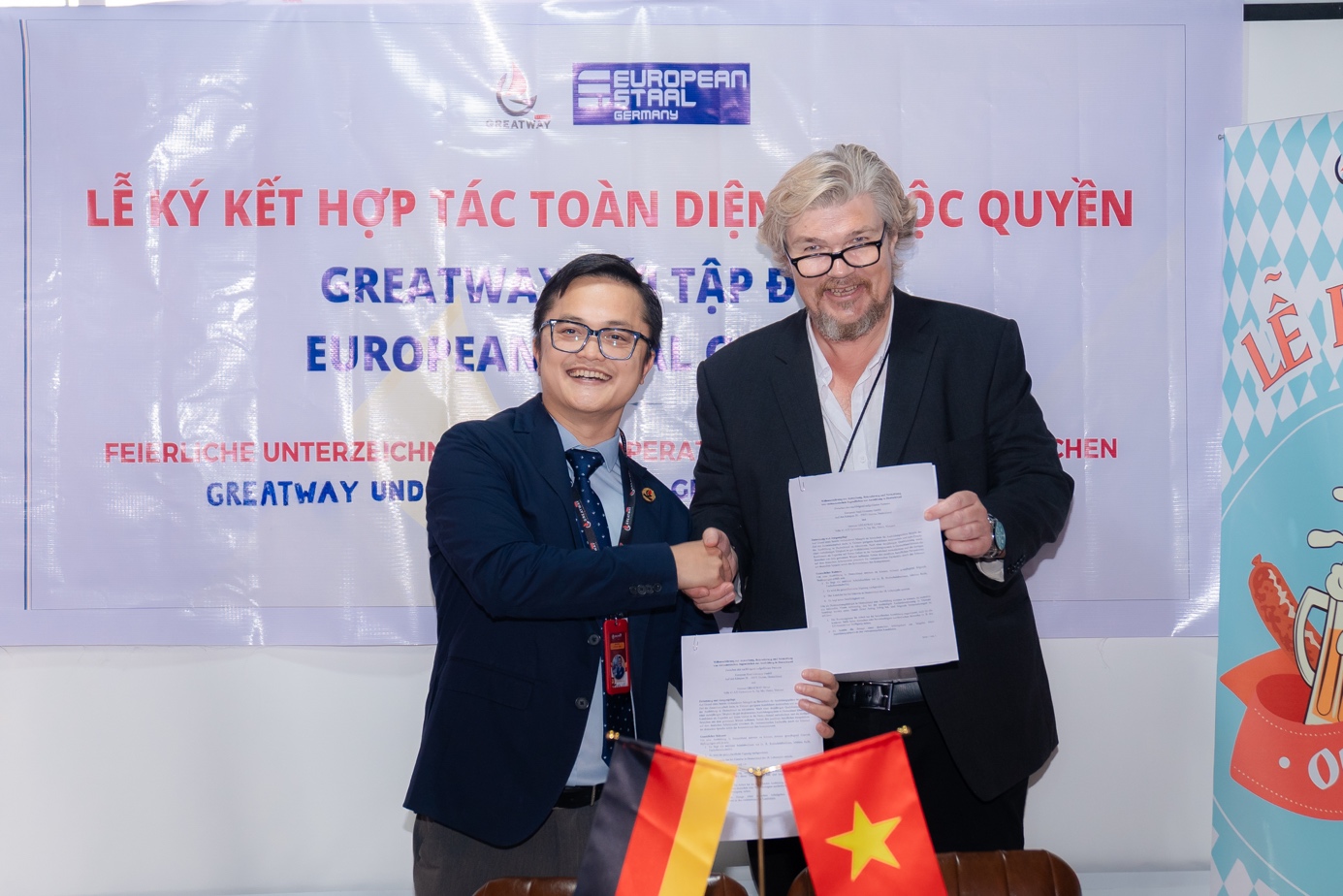 Greatway ký kết hợp tác chiến lược với tập đoàn thép hàng đầu của Đức- Ảnh 2. Greatway ký kết hợp tác chiến lược với tập đoàn thép hàng đầu của Đức- Ảnh 2.