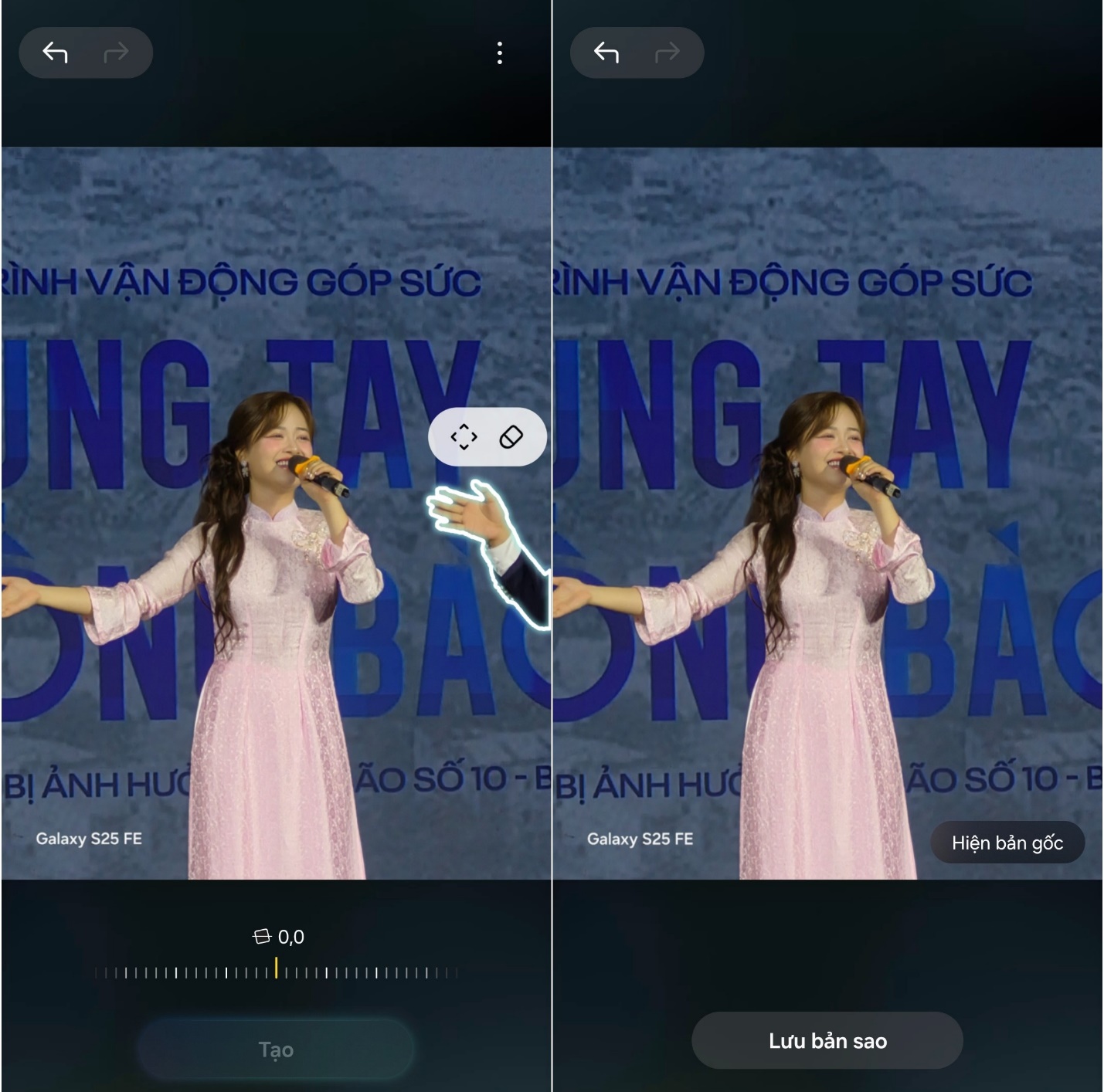 Biến mọi hàng ghế concert thành ‘ghế VIP’ với Galaxy S25 FE- Ảnh 4. Biến mọi hàng ghế concert thành ‘ghế VIP’ với Galaxy S25 FE- Ảnh 4.