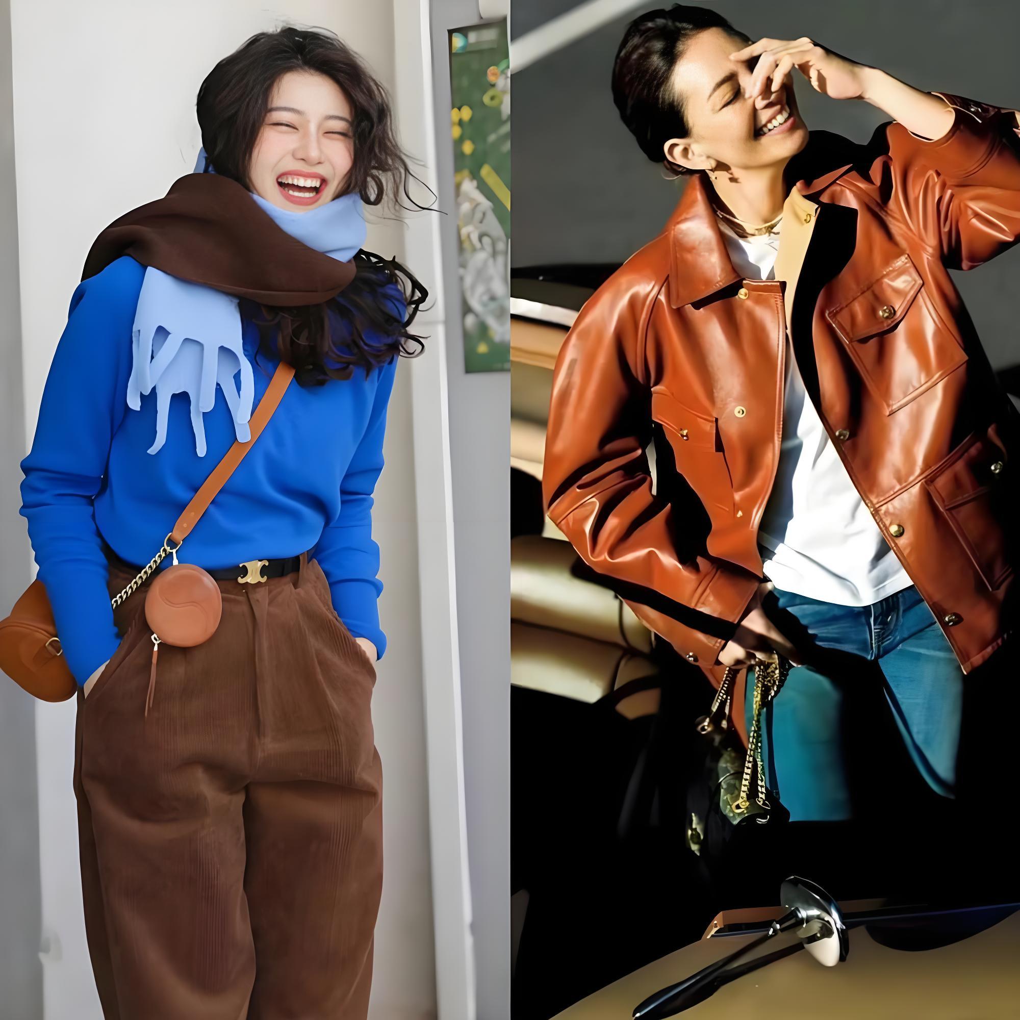 Gu mặc của phụ nữ tinh tế là tủ đồ đủ 2 màu màu xanh – nâu- Ảnh 12.