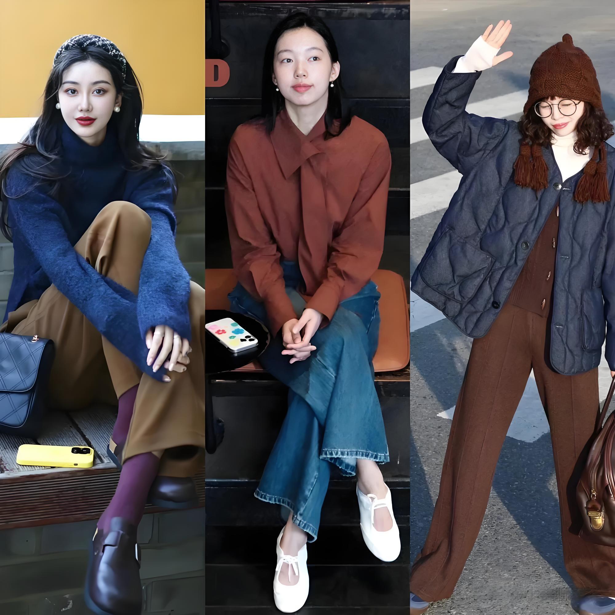 Gu mặc của phụ nữ tinh tế là tủ đồ đủ 2 màu màu xanh – nâu- Ảnh 4.