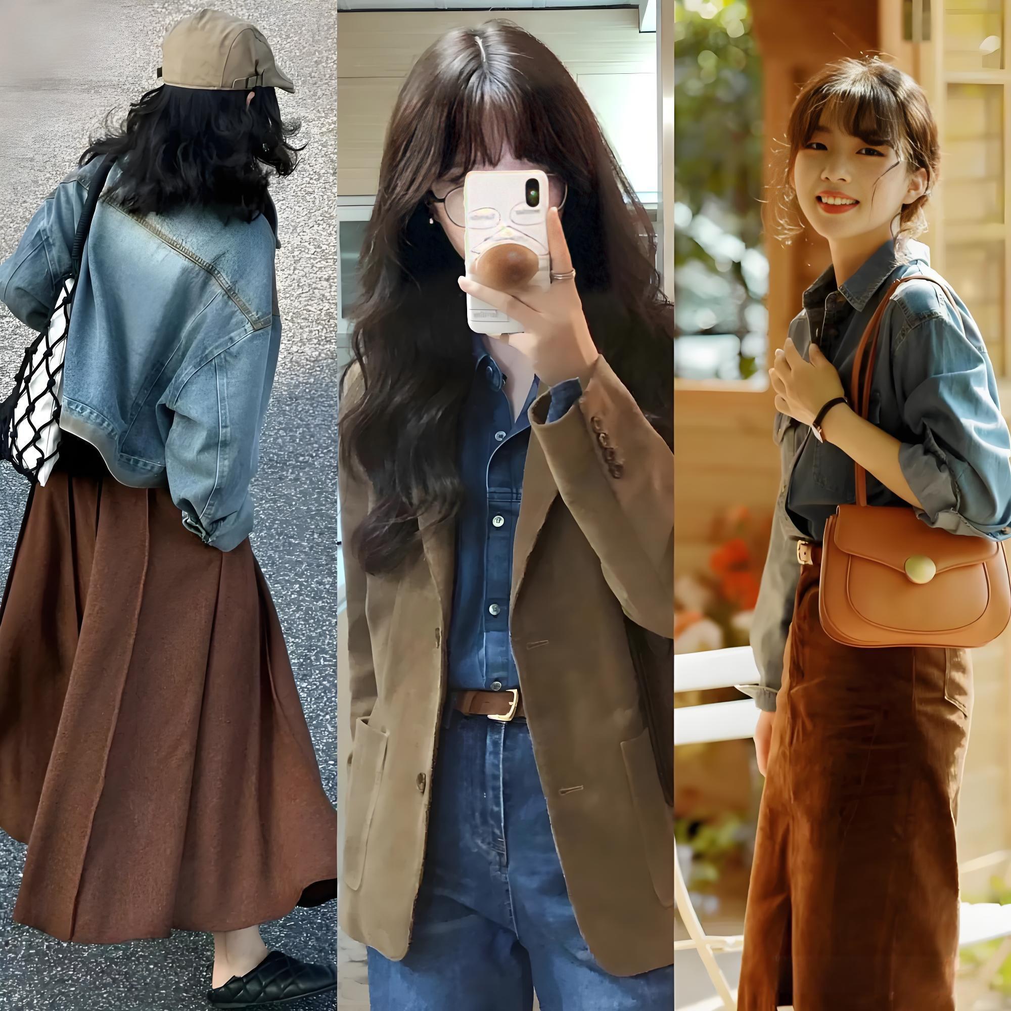 Gu mặc của phụ nữ tinh tế là tủ đồ đủ 2 màu màu xanh – nâu- Ảnh 11.