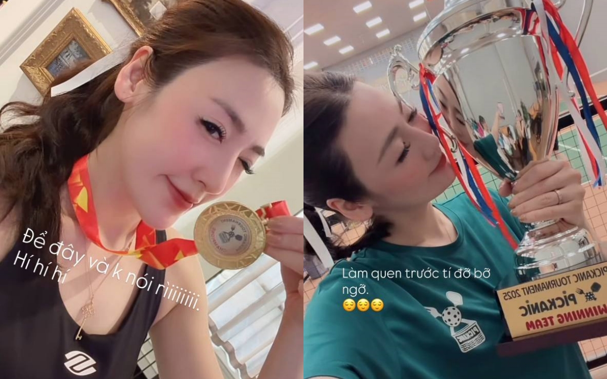 Một dâu hào môn là vợt thủ đáng gờm, sắm hẳn vợt pickleball dành riêng cho thị trường Việt Nam- Ảnh 3.