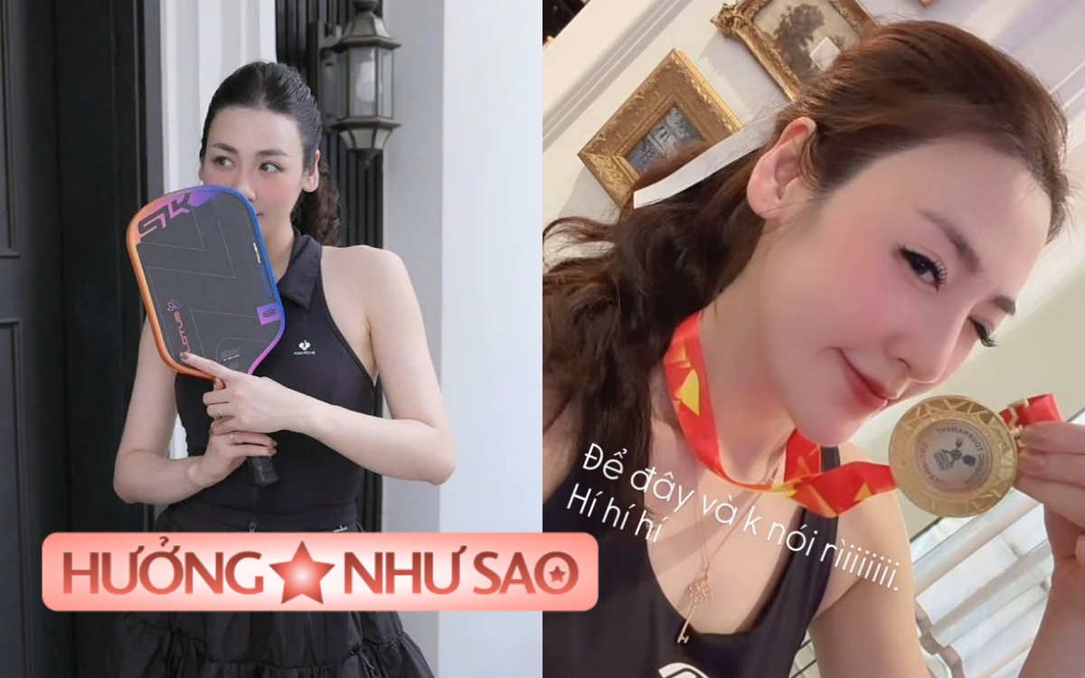 Một dâu hào môn là vợt thủ đáng gờm, sắm hẳn vợt pickleball dành riêng cho thị trường Việt Nam- Ảnh 1.