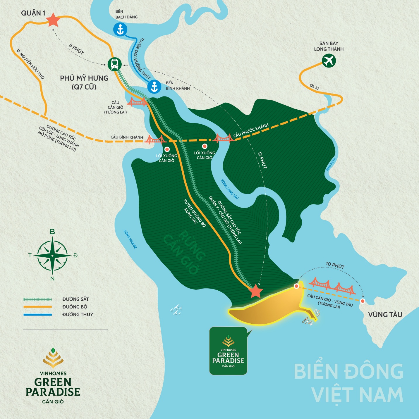 Từ Ph&uacute; Mỹ Hưng đến Cần Giờ: H&agrave;nh tr&igrave;nh dịch chuyển trung t&acirc;m, bứt ph&aacute; hạ tầng TP.HCM- Ảnh 1.