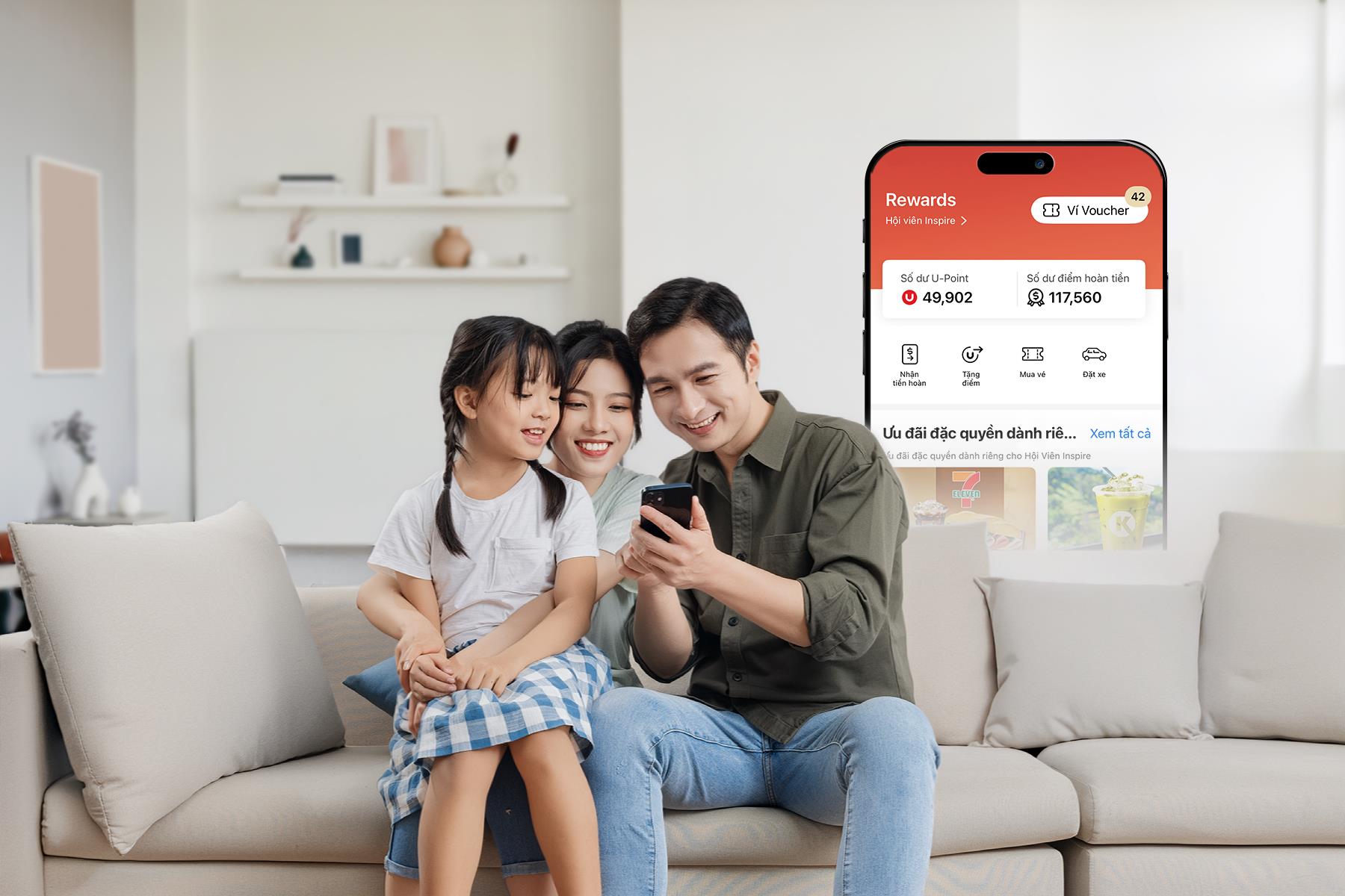 Tích lũy điểm U-Point cùng Techcombank: Điểm thưởng đổi quà, săn deal hấp dẫn mỗi ngày- Ảnh 1. Tích lũy điểm U-Point cùng Techcombank: Điểm thưởng đổi quà, săn deal hấp dẫn mỗi ngày- Ảnh 1.