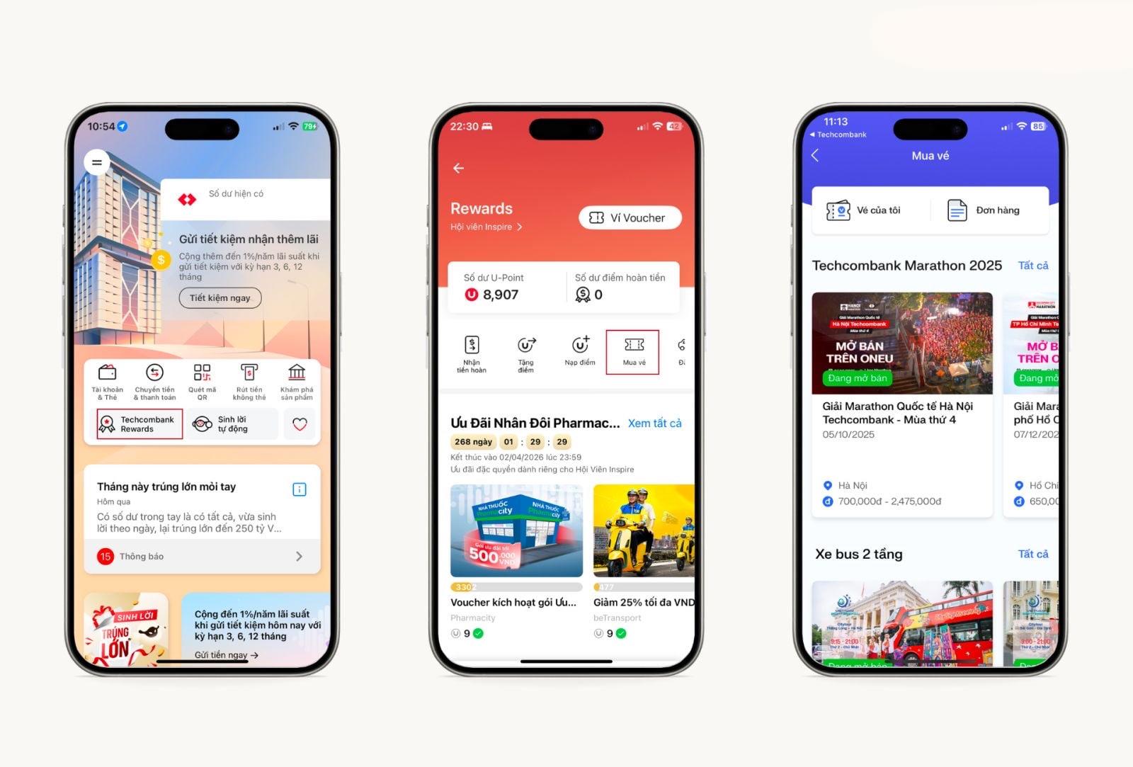 Tích lũy điểm U-Point cùng Techcombank: Điểm thưởng đổi quà, săn deal hấp dẫn mỗi ngày- Ảnh 3. Tích lũy điểm U-Point cùng Techcombank: Điểm thưởng đổi quà, săn deal hấp dẫn mỗi ngày- Ảnh 3.