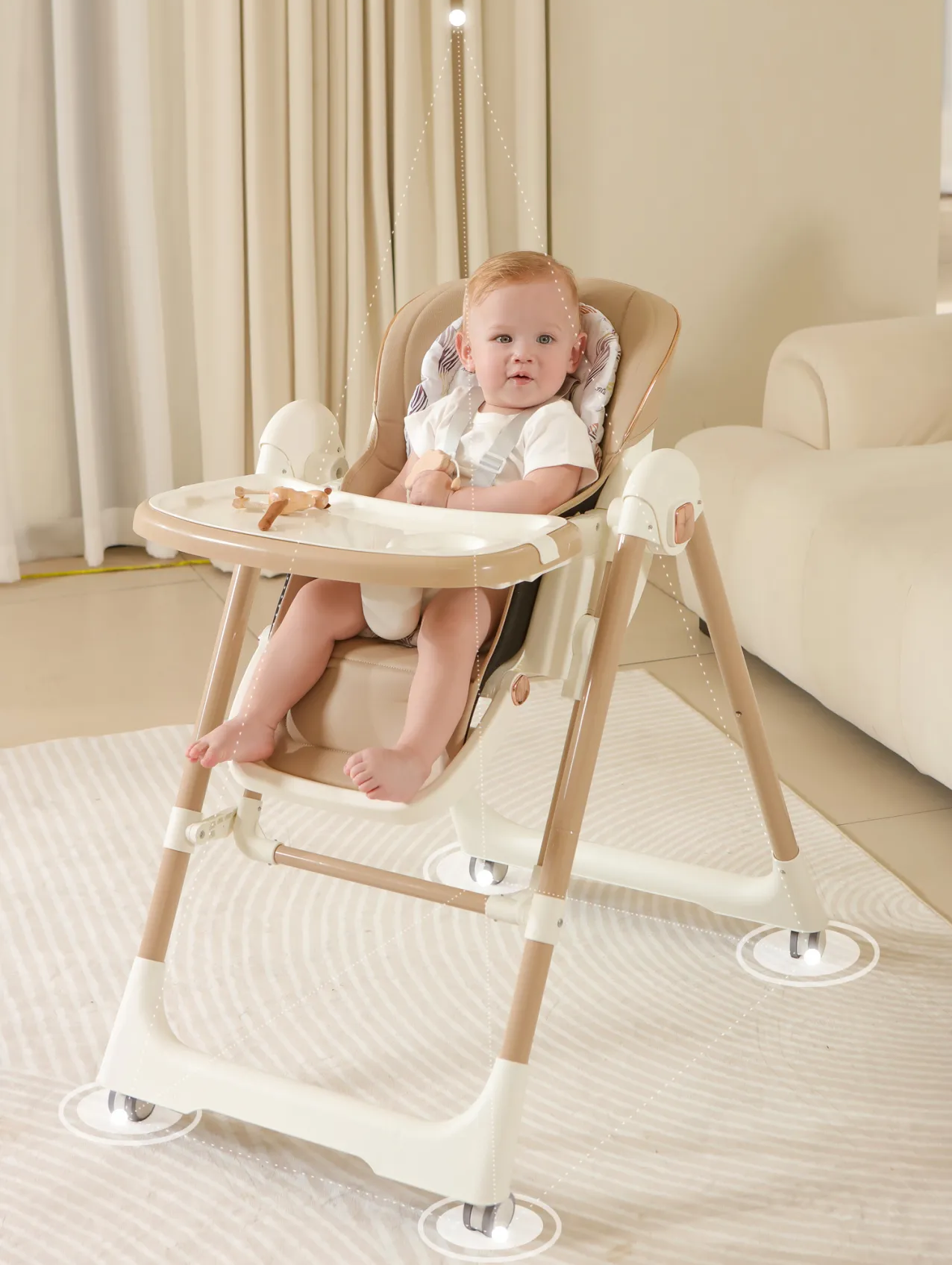 MC Mai Ngọc bỏ tiền triệu sắm chiếc ghế ngồi đặc biệt cho quý tử- Ảnh 6. MC Mai Ngọc bỏ tiền triệu sắm chiếc ghế ngồi đặc biệt cho quý tử- Ảnh 6.