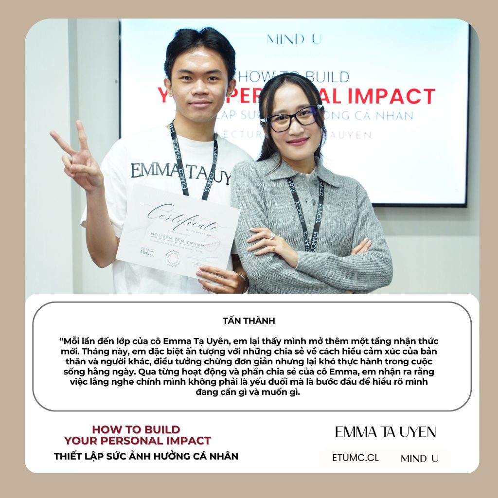 Thiết lập sức ảnh hưởng cá nhân: đột phá quan điểm về hành trình kết nối và xây dựng nhân hiệu- Ảnh 4. Thiết lập sức ảnh hưởng cá nhân: đột phá quan điểm về hành trình kết nối và xây dựng nhân hiệu- Ảnh 4.