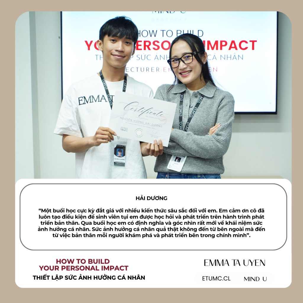 Thiết lập sức ảnh hưởng cá nhân: đột phá quan điểm về hành trình kết nối và xây dựng nhân hiệu- Ảnh 5. Thiết lập sức ảnh hưởng cá nhân: đột phá quan điểm về hành trình kết nối và xây dựng nhân hiệu- Ảnh 5.