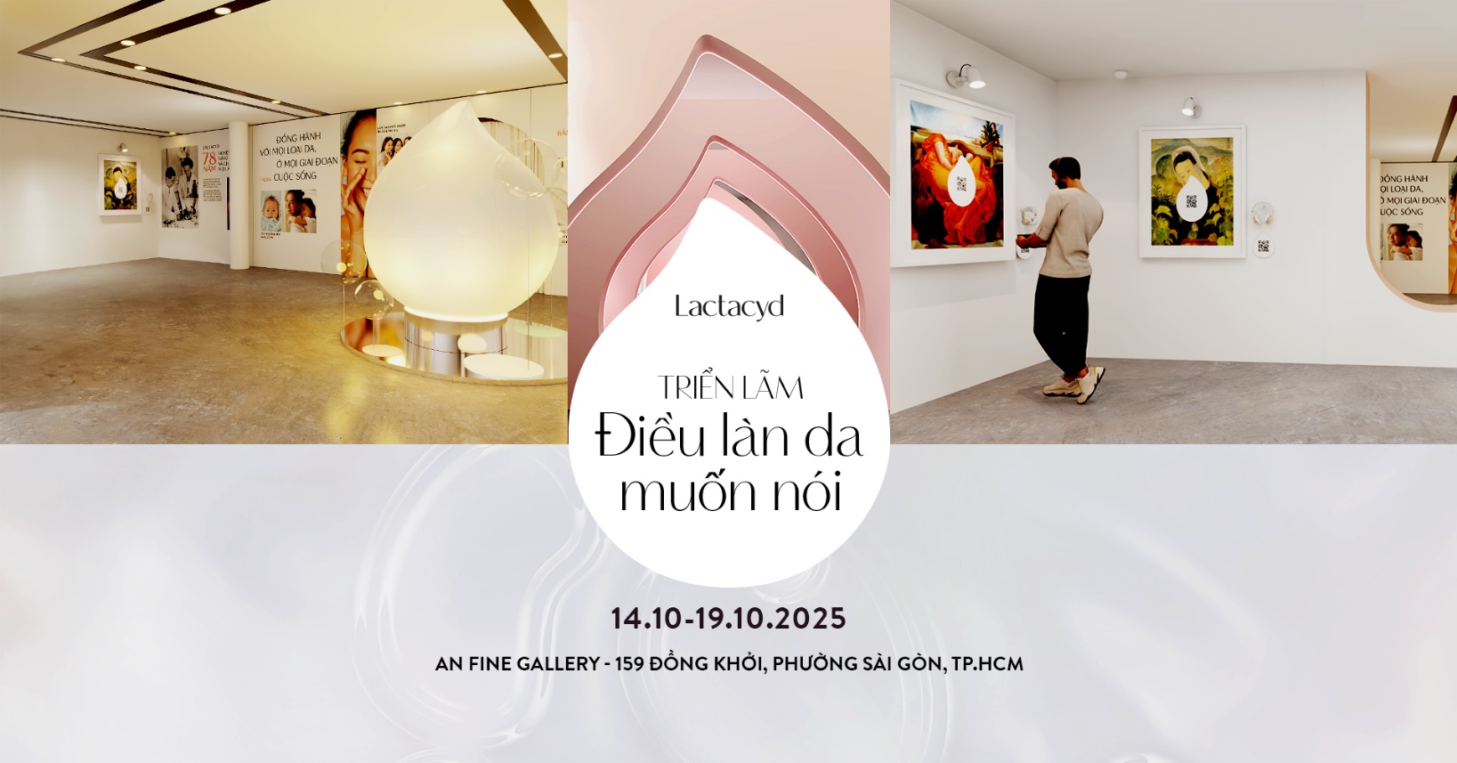 Lactacyd&reg; ra mắt triển l&atilde;m &ldquo;Điều L&agrave;n Da Muốn N&oacute;i&rdquo;, nơi l&agrave;n da trở th&agrave;nh tiếng n&oacute;i của cảm x&uacute;c v&agrave; khoa học- Ảnh 1.