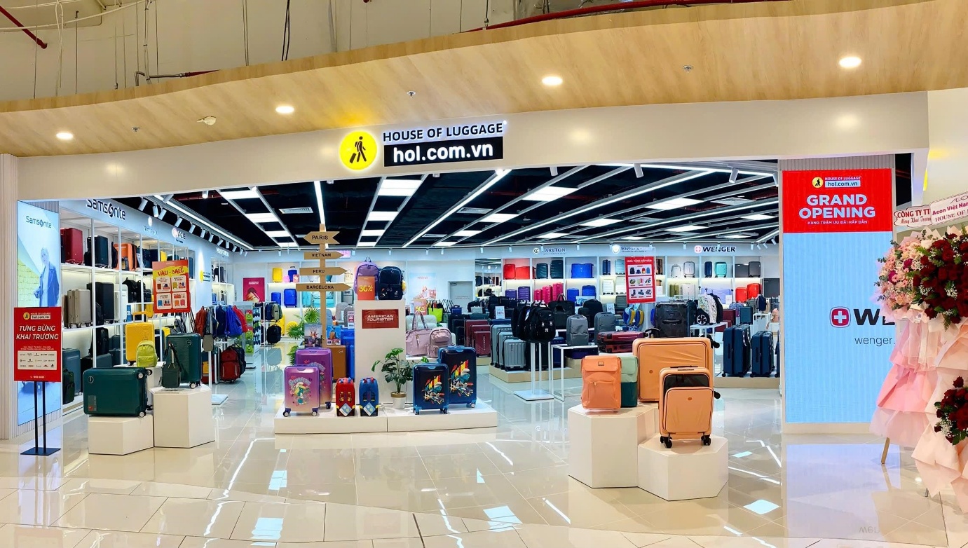 House Of Luggage “đổ bộ” AEON Mall Tân An: Thiên đường vali, balo, túi xách hàng hiệu với ưu đãi nhân dịp khai trương- Ảnh 1. House Of Luggage “đổ bộ” AEON Mall Tân An: Thiên đường vali, balo, túi xách hàng hiệu với ưu đãi nhân dịp khai trương- Ảnh 1.