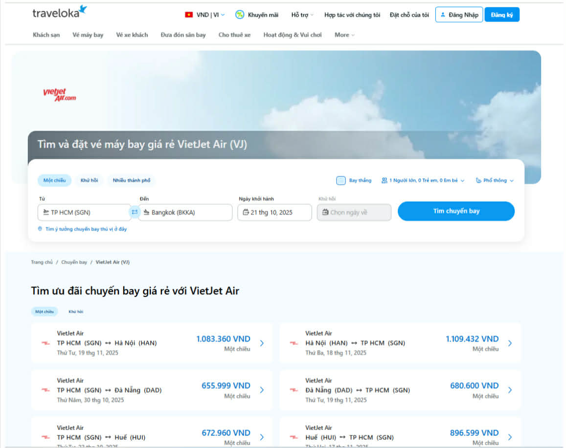 Những bí kíp săn vé VietJet giá rẻ trên Traveloka mà dân du lịch luôn áp dụng- Ảnh 2. Những bí kíp săn vé VietJet giá rẻ trên Traveloka mà dân du lịch luôn áp dụng- Ảnh 2.