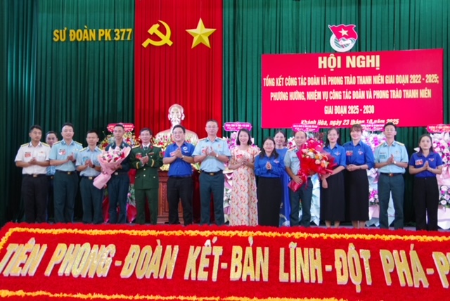 Sư đoàn 377 tổng kết công tác Đoàn và phong trào thanh niên giai đoạn 2022 - 2025- Ảnh 1. Sư đoàn 377 tổng kết công tác Đoàn và phong trào thanh niên giai đoạn 2022 - 2025- Ảnh 1.
