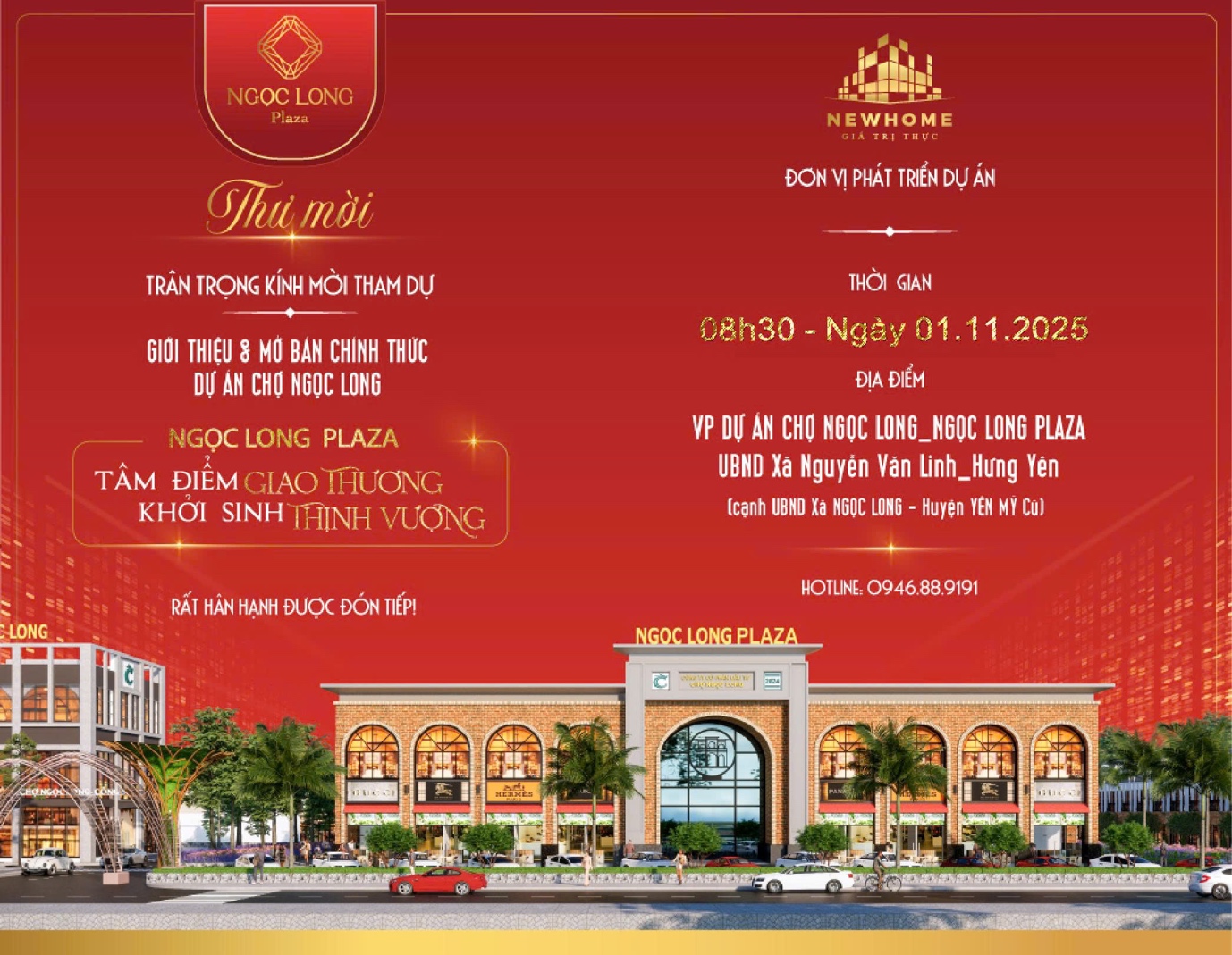 Ra mắt Ngọc Long Plaza - Tâm điểm giao thương mới của Hưng Yên- Ảnh 2. Ra mắt Ngọc Long Plaza - Tâm điểm giao thương mới của Hưng Yên- Ảnh 2.