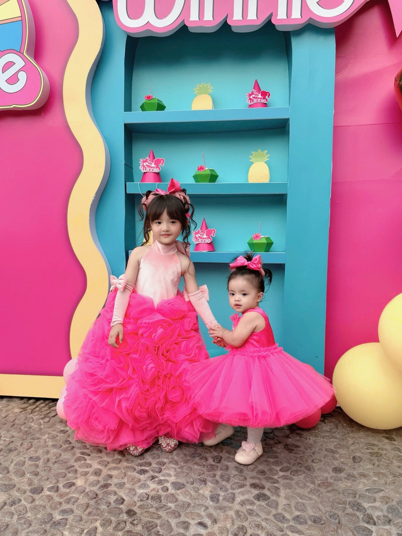 "Trưởng công chúa" nhà Đông Nhi - Ông Cao Thắng lên 5 tuổi: Tiệc sinh nhật ngập tràn sắc hồng, thần thái của "ái nữ tập đoàn" gây sốt- Ảnh 5.