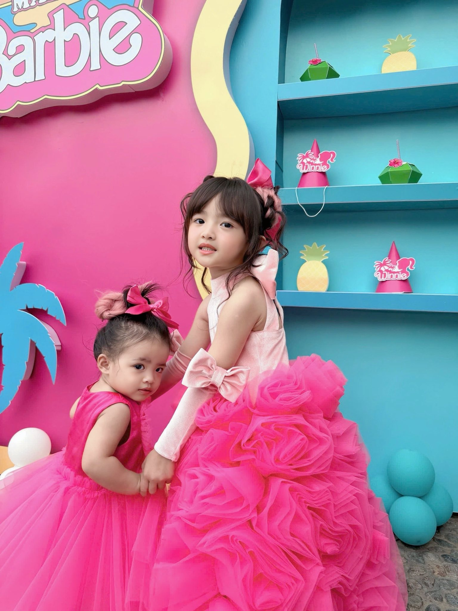 "Trưởng công chúa" nhà Đông Nhi - Ông Cao Thắng lên 5 tuổi: Tiệc sinh nhật ngập tràn sắc hồng, thần thái của "ái nữ tập đoàn" gây sốt- Ảnh 6.