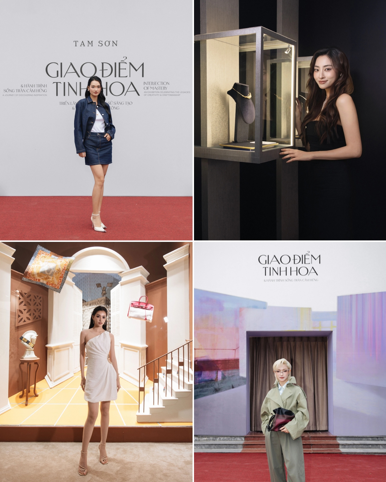 Châu Bùi, Tiểu Vy xuất hiện tại triển lãm 'Giao điểm tinh hoa'- Ảnh 1. Châu Bùi, Tiểu Vy xuất hiện tại triển lãm 'Giao điểm tinh hoa'- Ảnh 1.