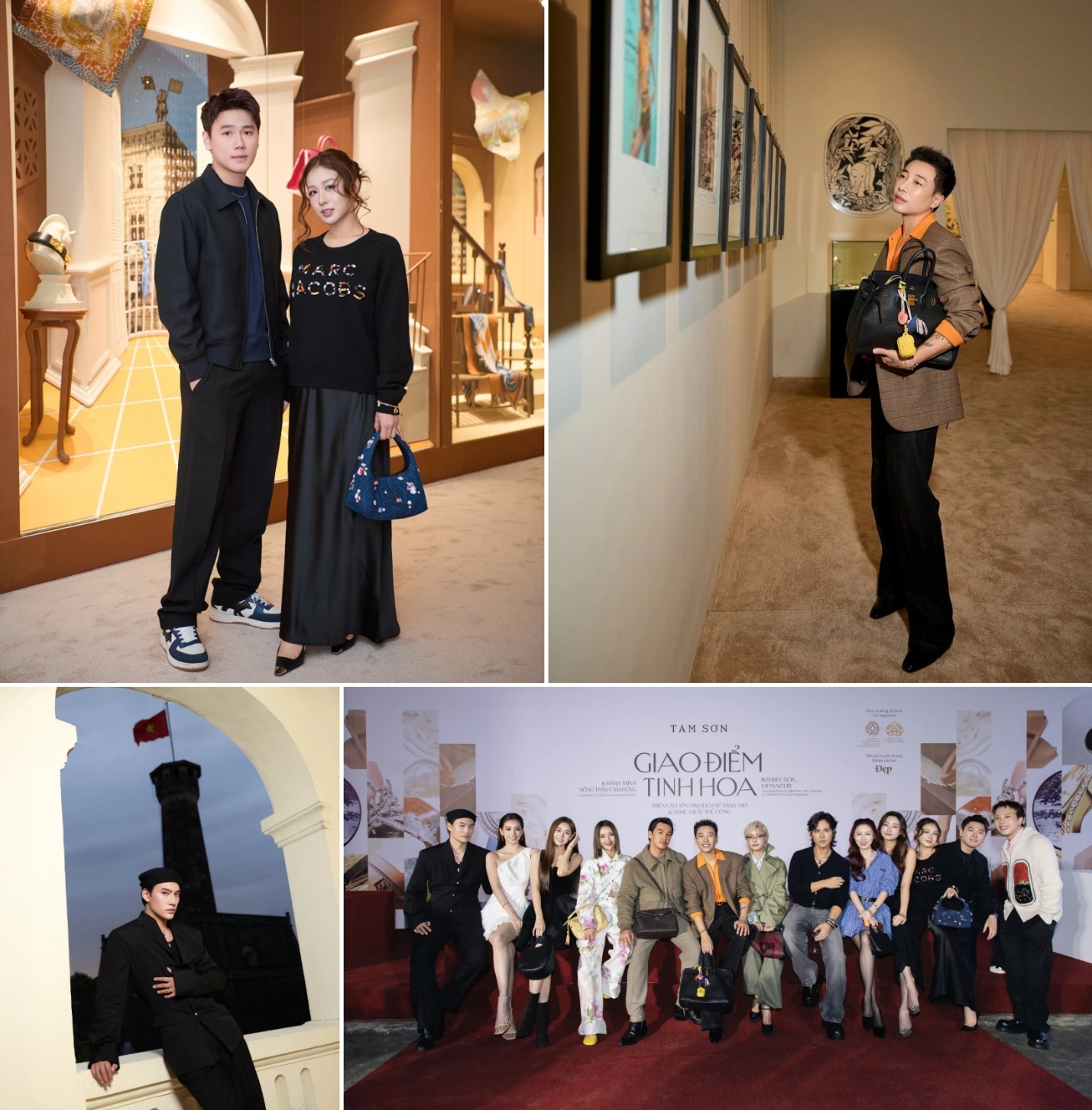 Châu Bùi, Tiểu Vy xuất hiện tại triển lãm 'Giao điểm tinh hoa'- Ảnh 4. Châu Bùi, Tiểu Vy xuất hiện tại triển lãm 'Giao điểm tinh hoa'- Ảnh 4.