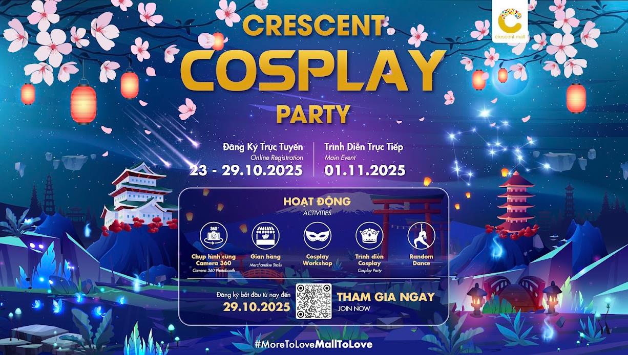 Hóa thân cực chất cùng Lễ Hội Ma Quái và Crescent Cosplay Party 2025 tại Crescent Mall- Ảnh 5. Hóa thân cực chất cùng Lễ Hội Ma Quái và Crescent Cosplay Party 2025 tại Crescent Mall- Ảnh 5.
