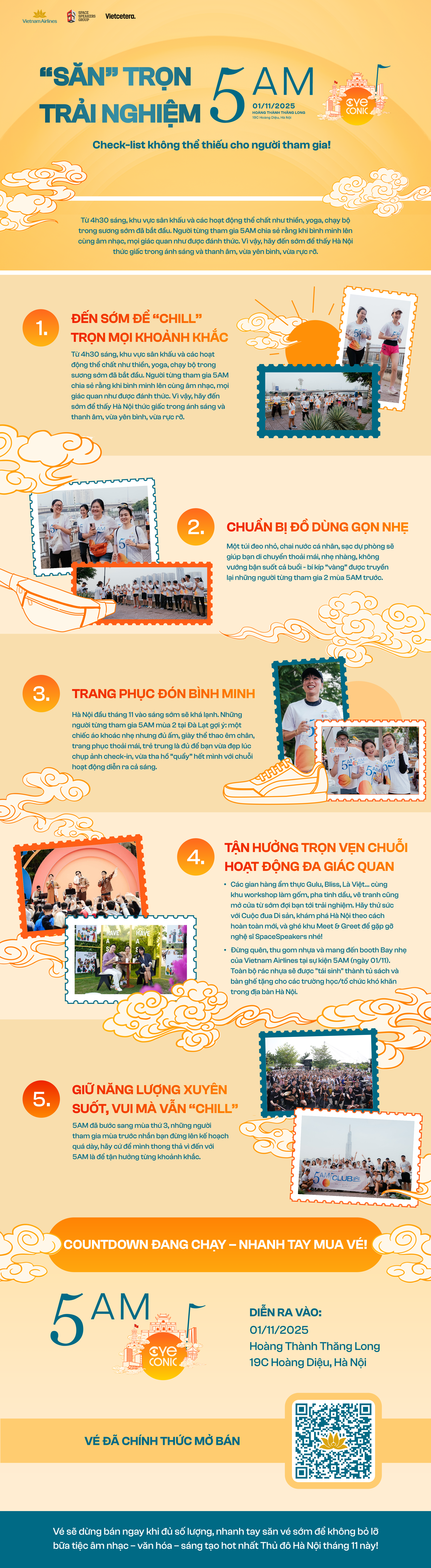 Bỏ túi checklist trải nghiệm bình minh cùng 5AM concert- Ảnh 1.