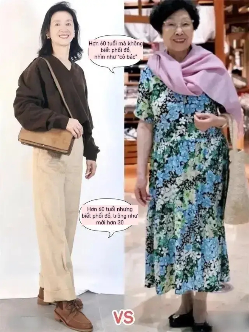 Sai lầm khiến phụ nữ trung niên “già đi 10 tuổi”: tóc xoăn li ti, váy áo hoa sến súa- Ảnh 11.