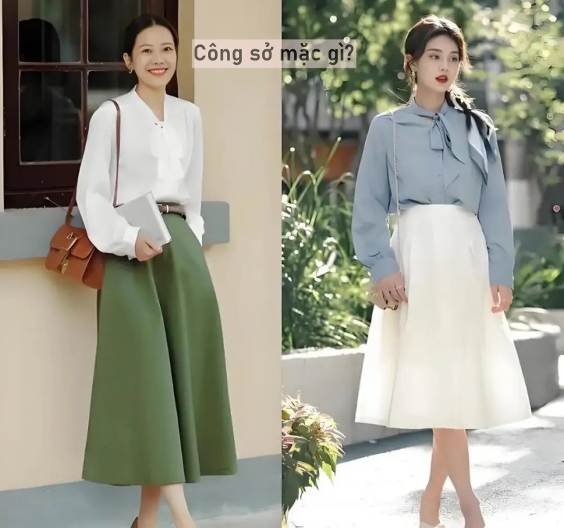 Qua tuổi 40, đừng mặc xuề xòa: chỉ cần mix váy với áo này là trẻ ra vài tuổi- Ảnh 3.