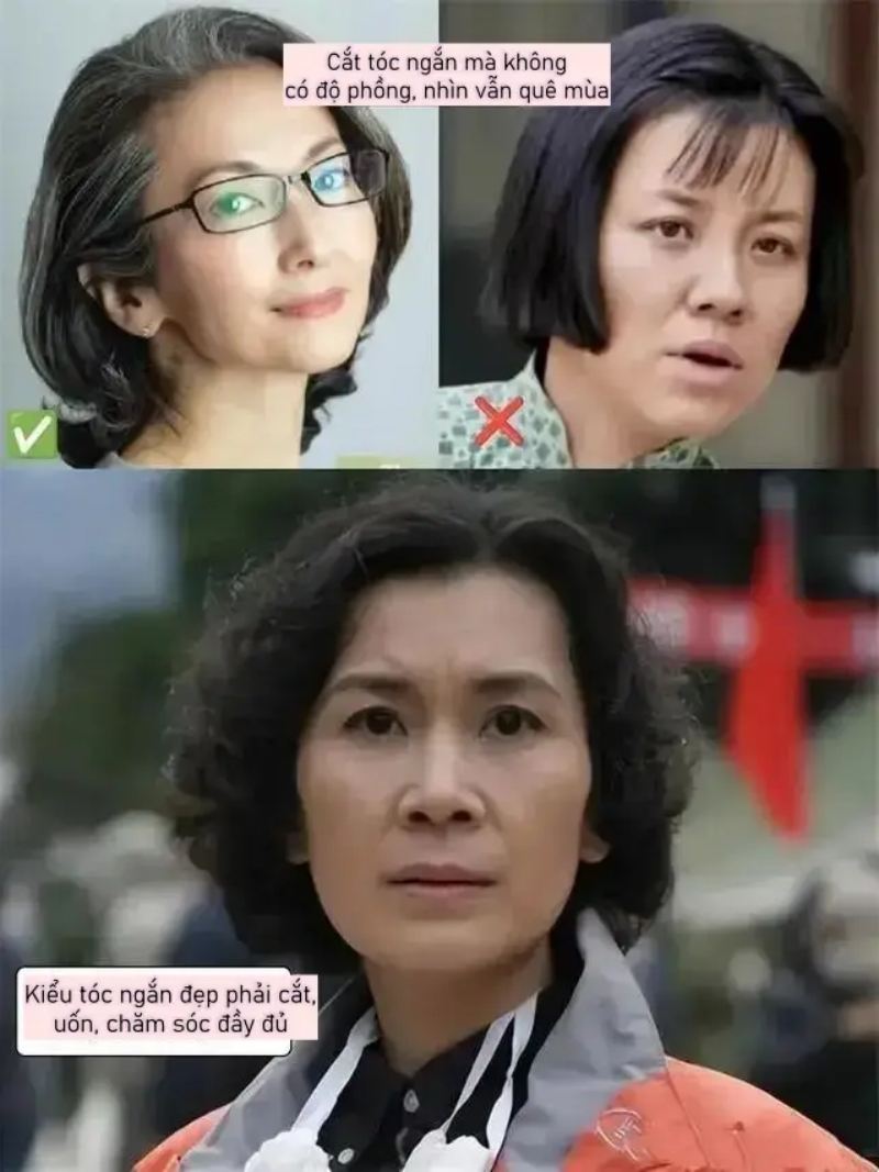 Sai lầm khiến phụ nữ trung niên “già đi 10 tuổi”: tóc xoăn li ti, váy áo hoa sến súa- Ảnh 7.