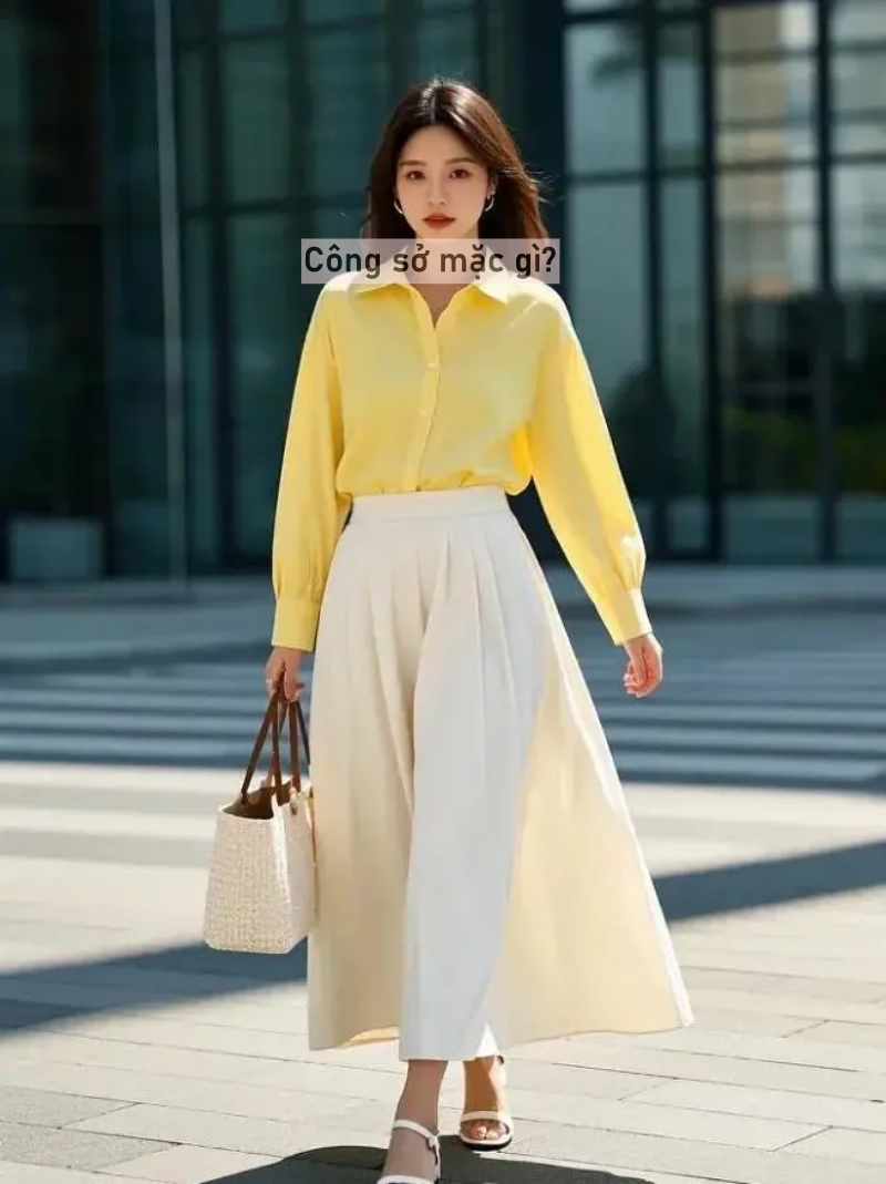 Qua tuổi 40, đừng mặc xuề xòa: chỉ cần mix váy với áo này là trẻ ra vài tuổi- Ảnh 9.