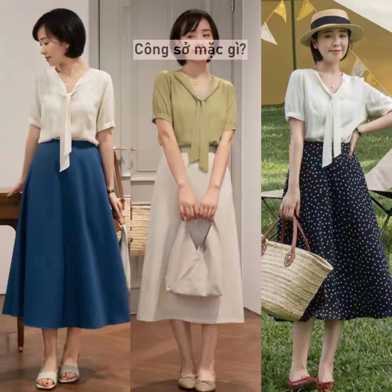 Qua tuổi 40, đừng mặc xuề xòa: chỉ cần mix váy với áo này là trẻ ra vài tuổi- Ảnh 10.