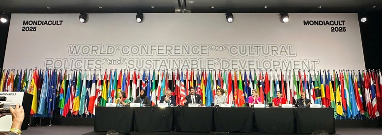 MONDIACULT 2025: Việt Nam đề xuất sáng kiến triển khai Thập kỷ văn hóa vì sự phát triển bền vững- Ảnh 1. MONDIACULT 2025: Việt Nam đề xuất sáng kiến triển khai Thập kỷ văn hóa vì sự phát triển bền vững- Ảnh 1.