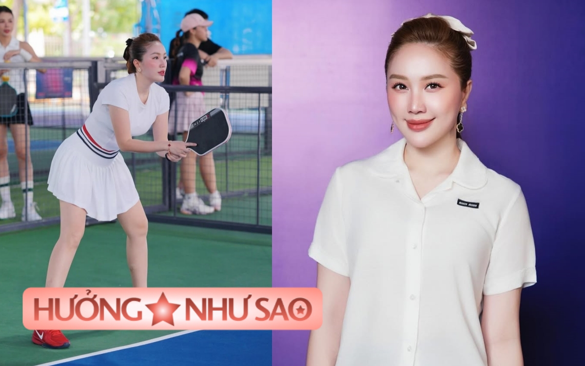 Không phải trang phục, đây mới là "vũ khí" giúp Bảo Thy nổi bật trên sân pickleball- Ảnh 1. Không phải trang phục, đây mới là "vũ khí" giúp Bảo Thy nổi bật trên sân pickleball- Ảnh 1.