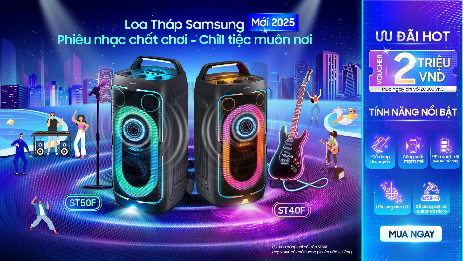 Samsung mang trải nghiệm concert đến gần Gen Z với loa tháp di động mới- Ảnh 2. Samsung mang trải nghiệm concert đến gần Gen Z với loa tháp di động mới- Ảnh 2.
