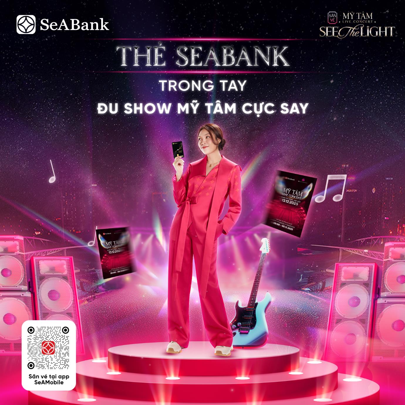 8 cơ hội - 10.000 tấm vé: Hành trình âm nhạc không thể bỏ lỡ cùng SeABank và Mỹ Tâm- Ảnh 3.