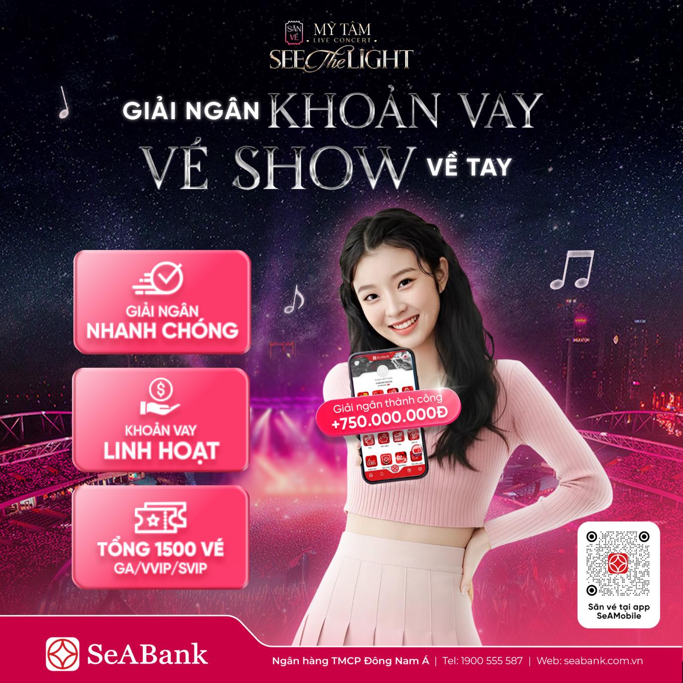 8 cơ hội - 10.000 tấm vé: Hành trình âm nhạc không thể bỏ lỡ cùng SeABank và Mỹ Tâm- Ảnh 4.
