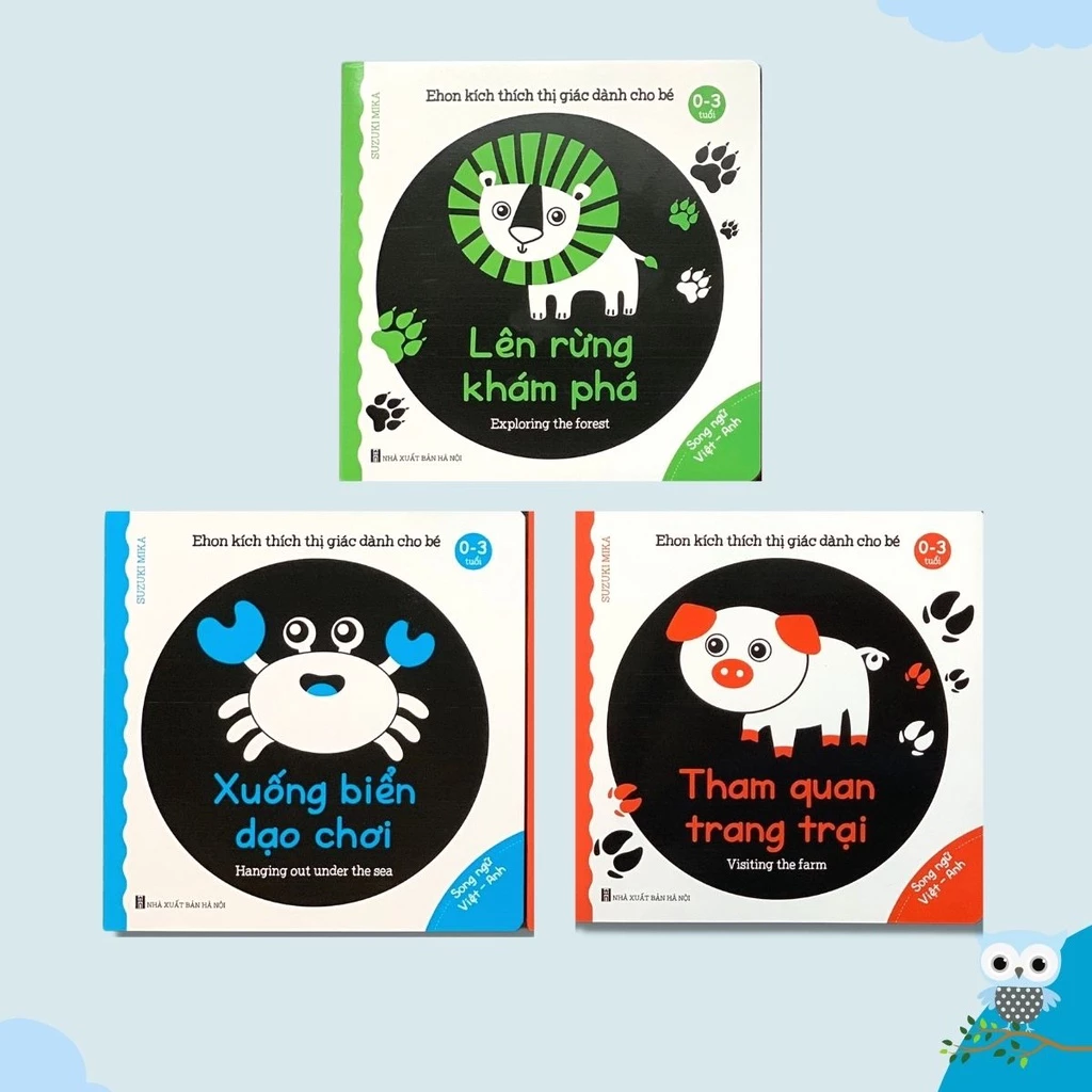 Mai Ngọc "bồi dưỡng" con từ bé, 6 tháng tuổi đã sắm cả loạt sách song ngữ- Ảnh 4. Mai Ngọc "bồi dưỡng" con từ bé, 6 tháng tuổi đã sắm cả loạt sách song ngữ- Ảnh 4.