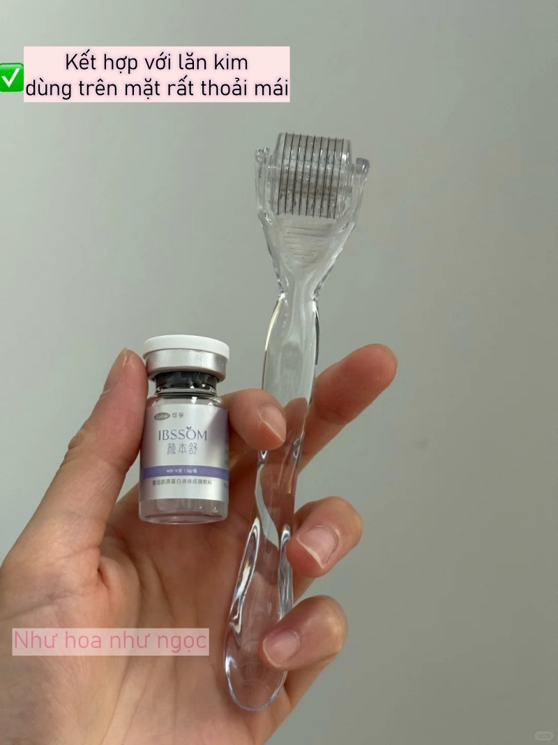 Tôi bất ngờ vì dùng serum collagen kèm cây lăn kim, ban đầu hơi sợ nhưng càng dùng lại thấy da càng đẹp- Ảnh 10. Tôi bất ngờ vì dùng serum collagen kèm cây lăn kim, ban đầu hơi sợ nhưng càng dùng lại thấy da càng đẹp- Ảnh 10.