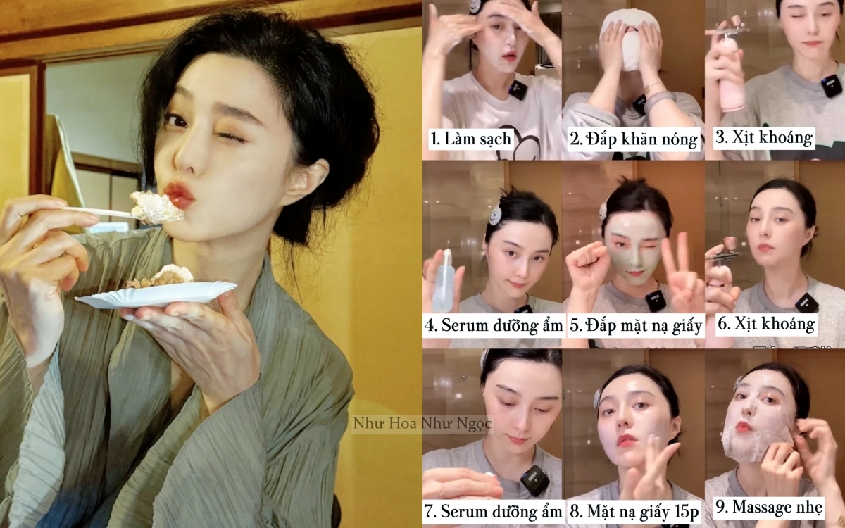 Chu trình dưỡng da 18 bước gây choáng của Phạm Băng Băng- Ảnh 1. Chu trình dưỡng da 18 bước gây choáng của Phạm Băng Băng- Ảnh 1.