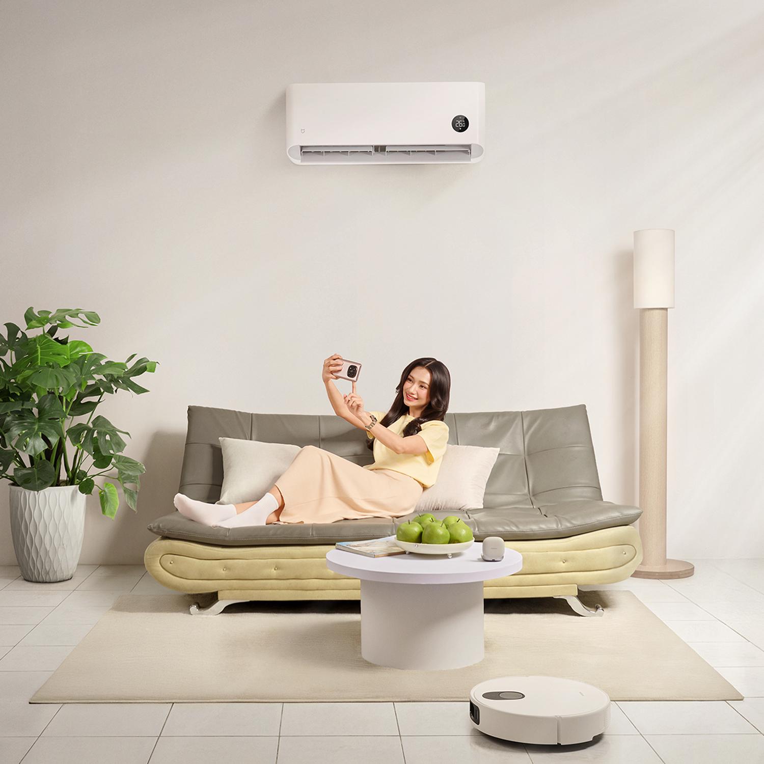 Mát lạnh tức thì, tiện nghi trọn vẹn với điều hòa Mijia Air Conditioner Pro Eco Inverter- Ảnh 2. Mát lạnh tức thì, tiện nghi trọn vẹn với điều hòa Mijia Air Conditioner Pro Eco Inverter- Ảnh 2.