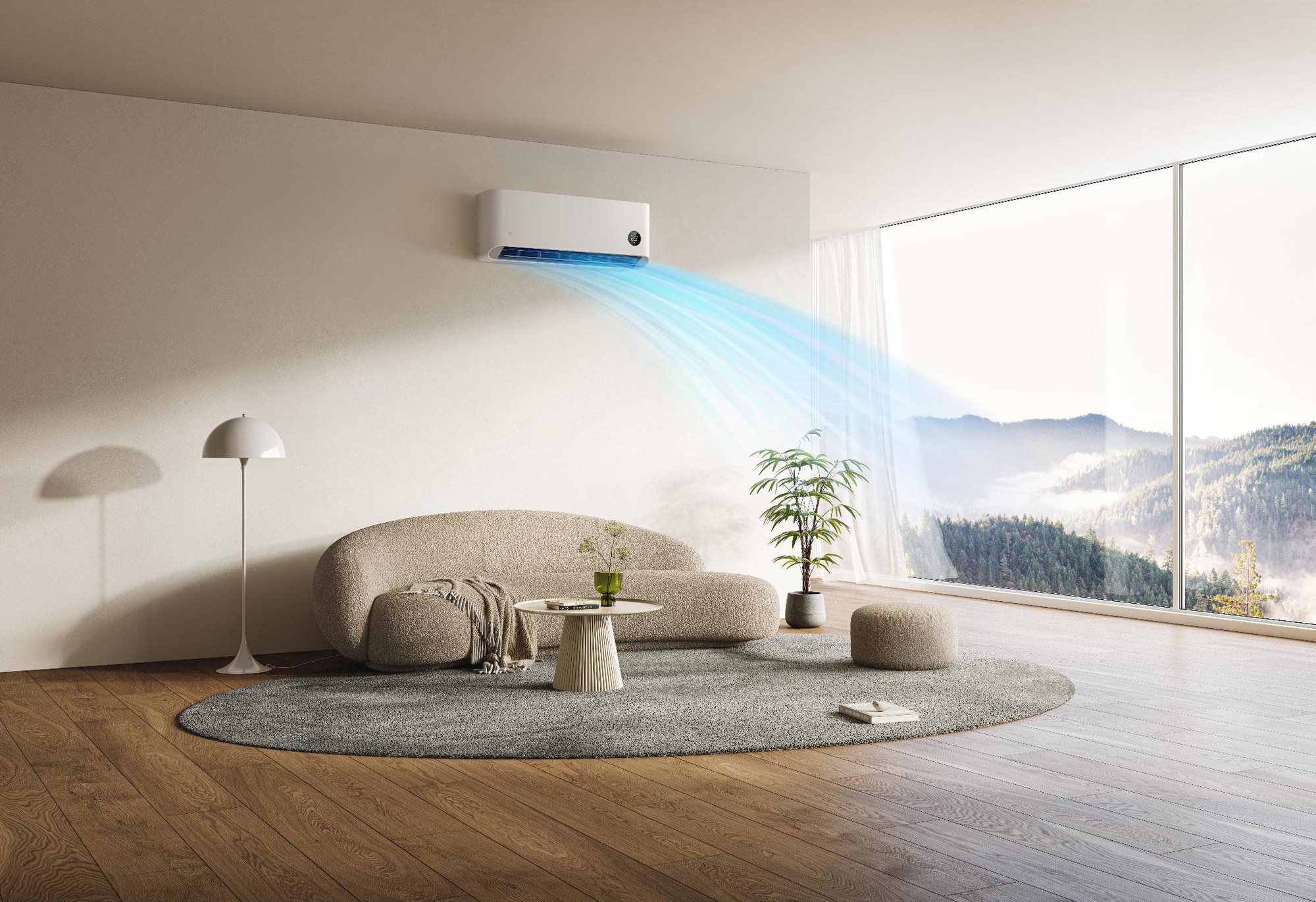 Mát lạnh tức thì, tiện nghi trọn vẹn với điều hòa Mijia Air Conditioner Pro Eco Inverter- Ảnh 3. Mát lạnh tức thì, tiện nghi trọn vẹn với điều hòa Mijia Air Conditioner Pro Eco Inverter- Ảnh 3.