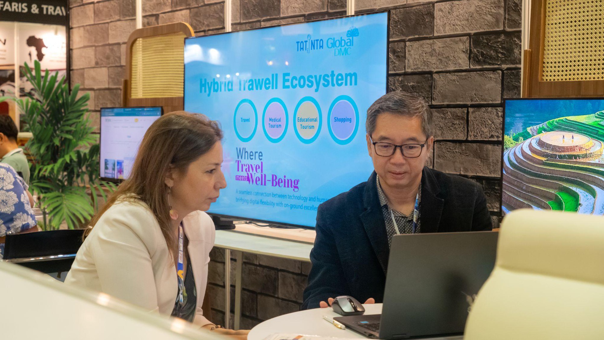 Tatinta giới thiệu mô hình Trawell (Travel + Well-being) tại ITB Asia 2025- Ảnh 2.