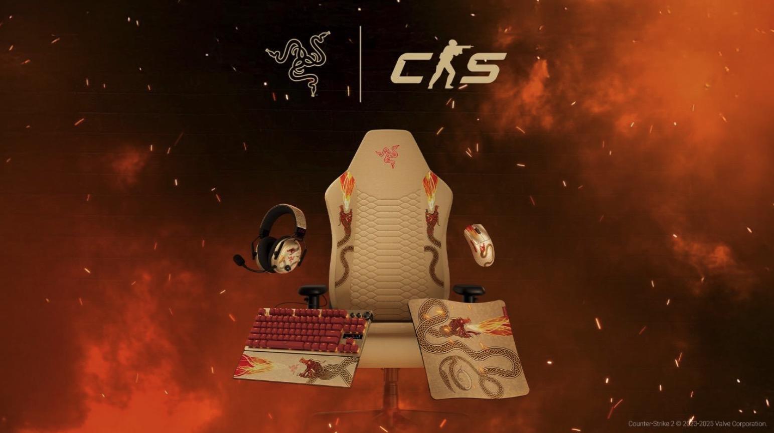 Razer "triệu hồi" Dragon Lore từ Counter-Strike 2 ra đời thực &ndash; khi skin huyền thoại h&oacute;a th&acirc;n th&agrave;nh gaming gear tr&ecirc;n b&agrave;n của bạn- Ảnh 1.