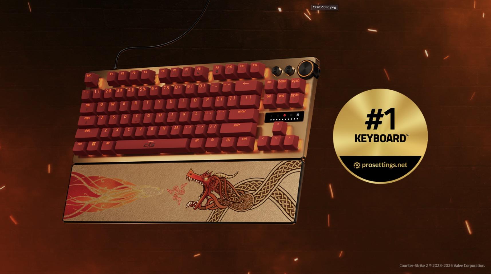 Razer "triệu hồi" Dragon Lore từ Counter-Strike 2 ra đời thực &ndash; khi skin huyền thoại h&oacute;a th&acirc;n th&agrave;nh gaming gear tr&ecirc;n b&agrave;n của bạn- Ảnh 3.