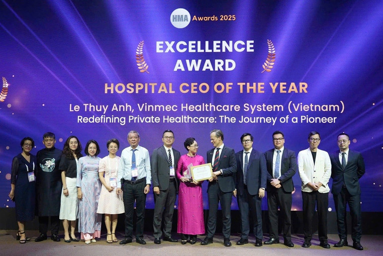 Hệ thống Y tế Vinmec liên tiếp được vinh danh ở nhiều giải thưởng- Ảnh 3.
