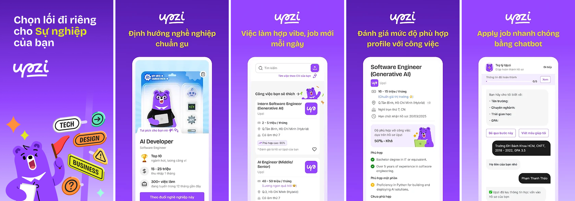 Navigos Group ra mắt Upzi – Ứng dụng chọn nghề, tìm việc cho bạn trẻ Việt- Ảnh 3.