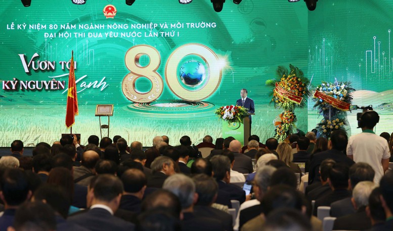 Tổng Bí thư Tô Lâm: Ngành Nông nghiệp và Môi trường trở thành trụ cột của nền kinh tế, nền tảng của sinh kế- Ảnh 4.