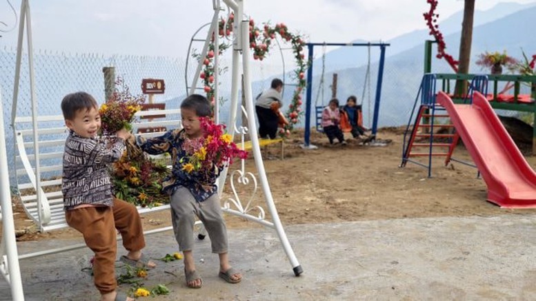 Kh&aacute;nh th&agrave;nh điểm trường S&iacute;n Chải, th&ecirc;m cơ hội học tập cho trẻ em v&ugrave;ng cao- Ảnh 2.