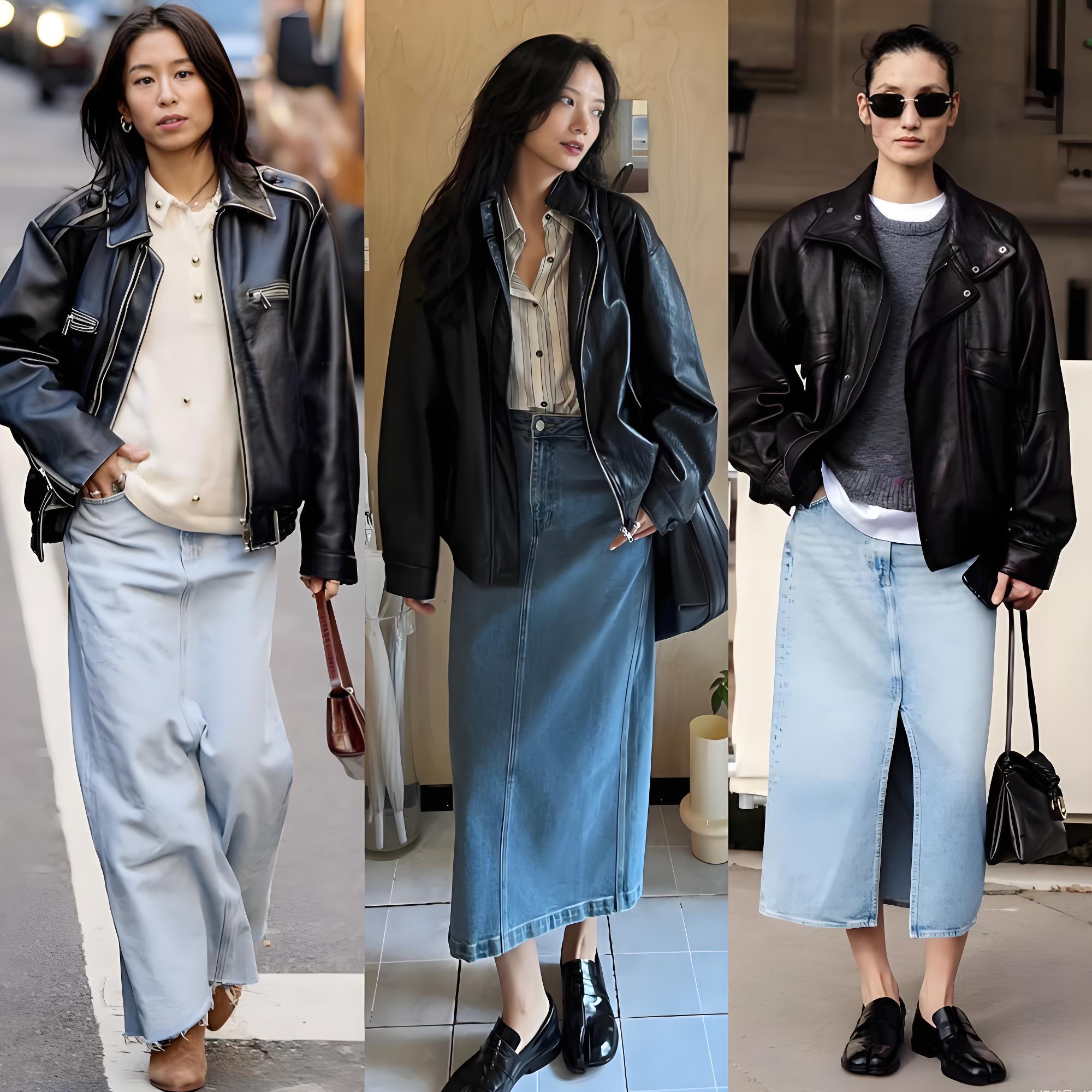 Áo da + váy là đỉnh cao phối đồ mùa Thu/Đông 2025, vừa cá tính vừa sang trọng!- Ảnh 2.