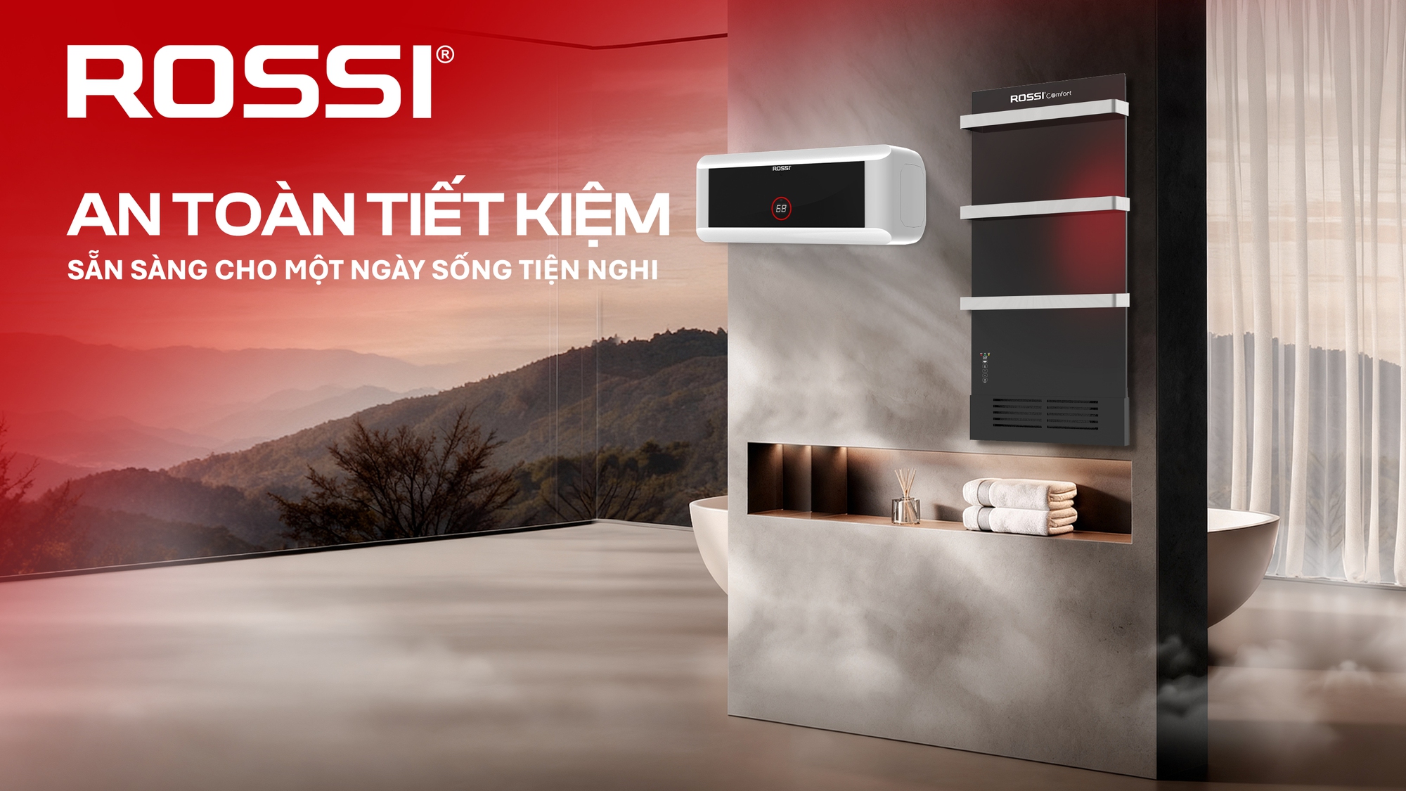 Rossi DuoComfort: N&acirc;ng tầm tiện nghi ph&ograve;ng tắm với bộ giải ph&aacute;p l&agrave;m n&oacute;ng th&ocirc;ng minh- Ảnh 2.